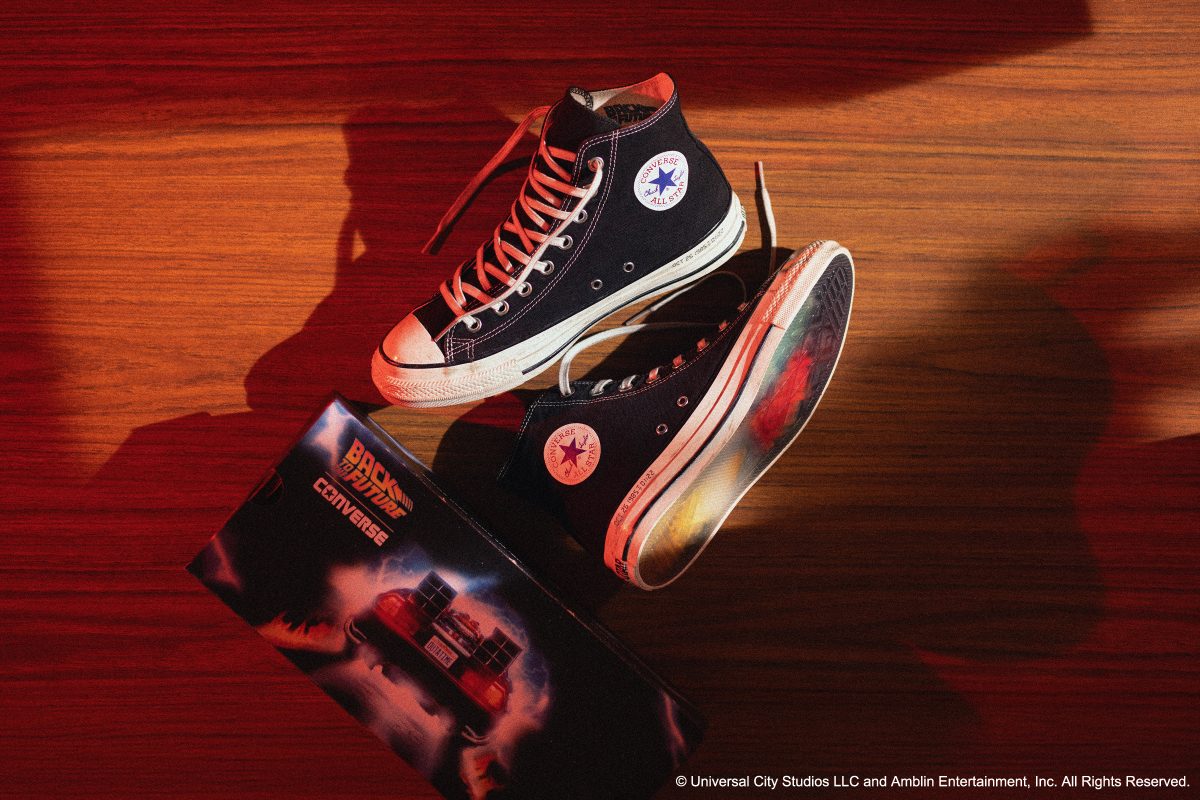 コンバース「ALL STAR AGED MT HI / BACK TO THE FUTURE」¥17,600/限定1985足