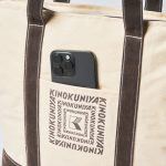 よく出し入れするものの収納に便利な前面ポケット