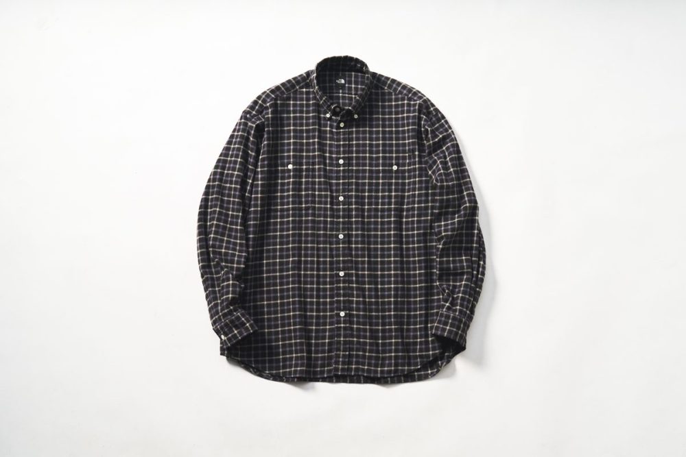 ロングスリーブフロストフォージフランネルシャツ（ユニセックス） ￥19,800