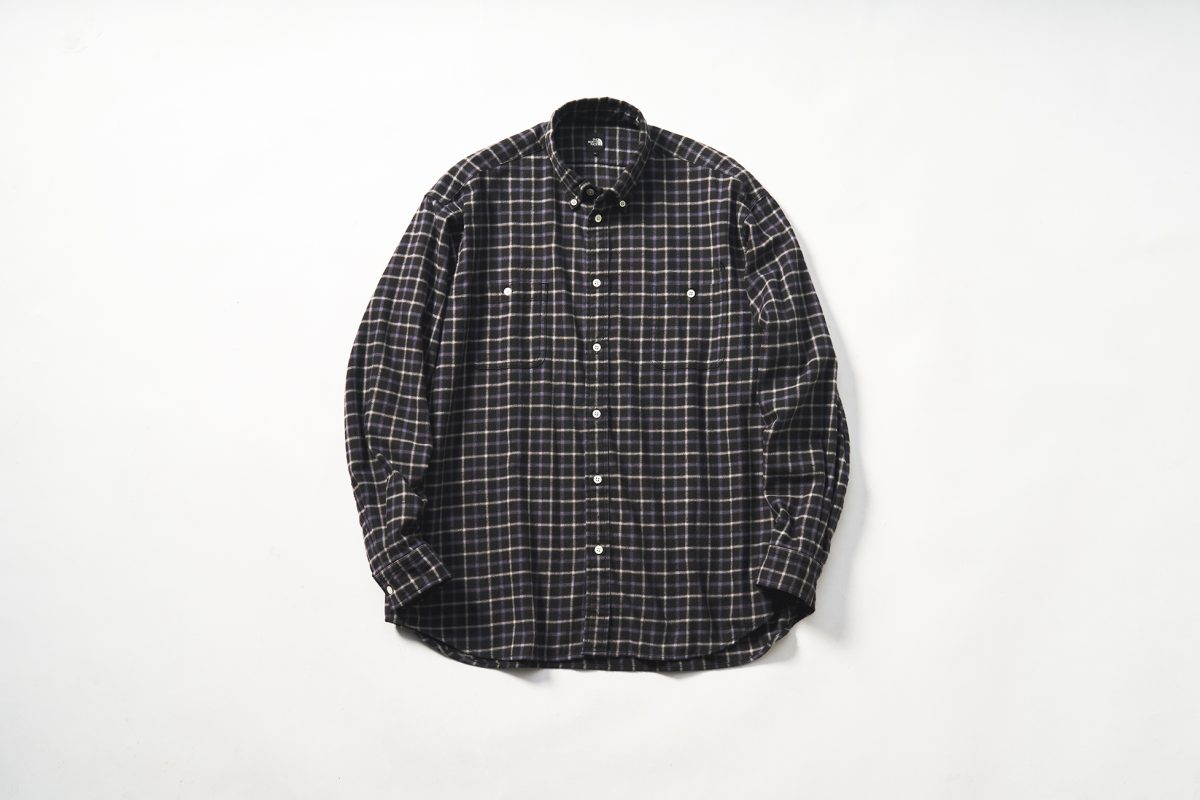 ロングスリーブフロストフォージフランネルシャツ(ユニセックス) ¥19,800