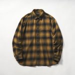 フランネルチェックシャツ 47 YELLOW ￥3,990