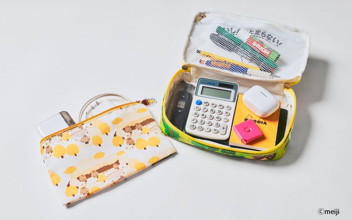 ガジェット収納にも大活躍