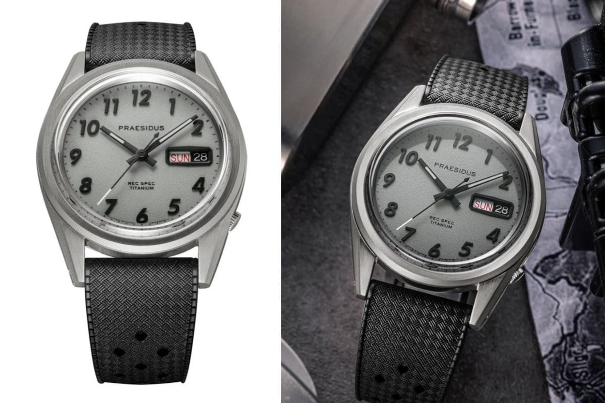 レジダス「Rec Spec Titanium Version C」￥66,000／自動巻／38㎜径／パワーリザーブは約41時間／5気圧防水