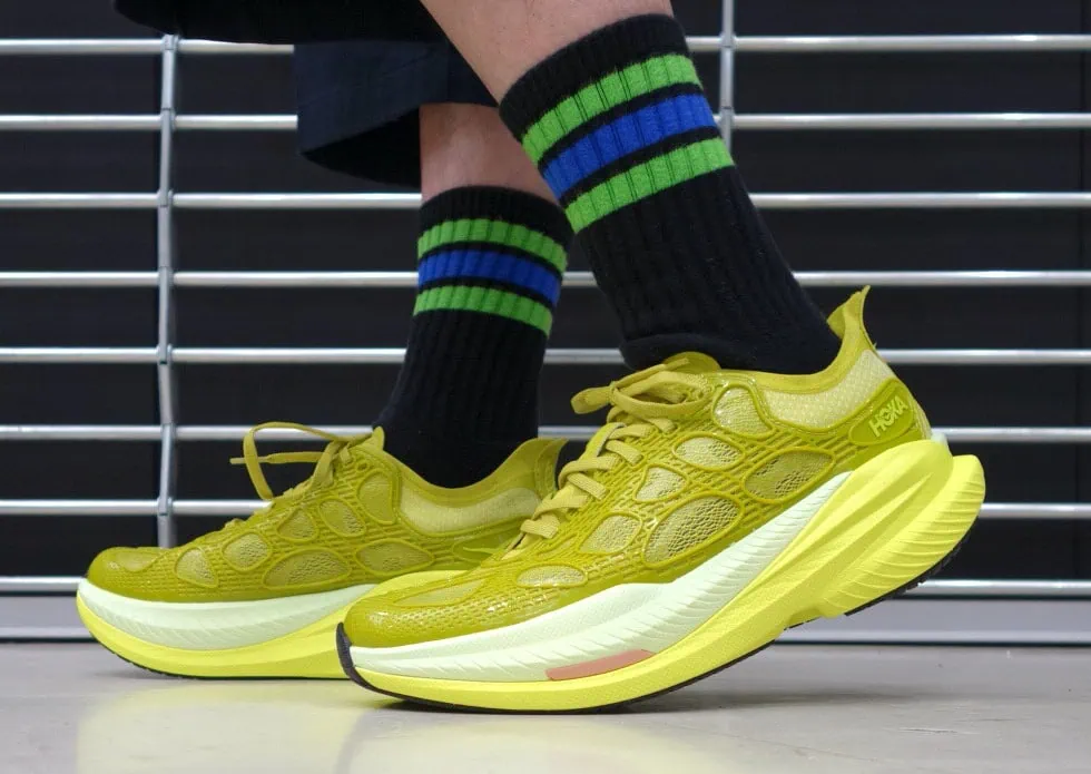 第3位 「反発力ヤバすぎ」エリート級テクノロジーを隠し持つ!HOKAの次世代スニーカーをエディターが試し履きレビュー