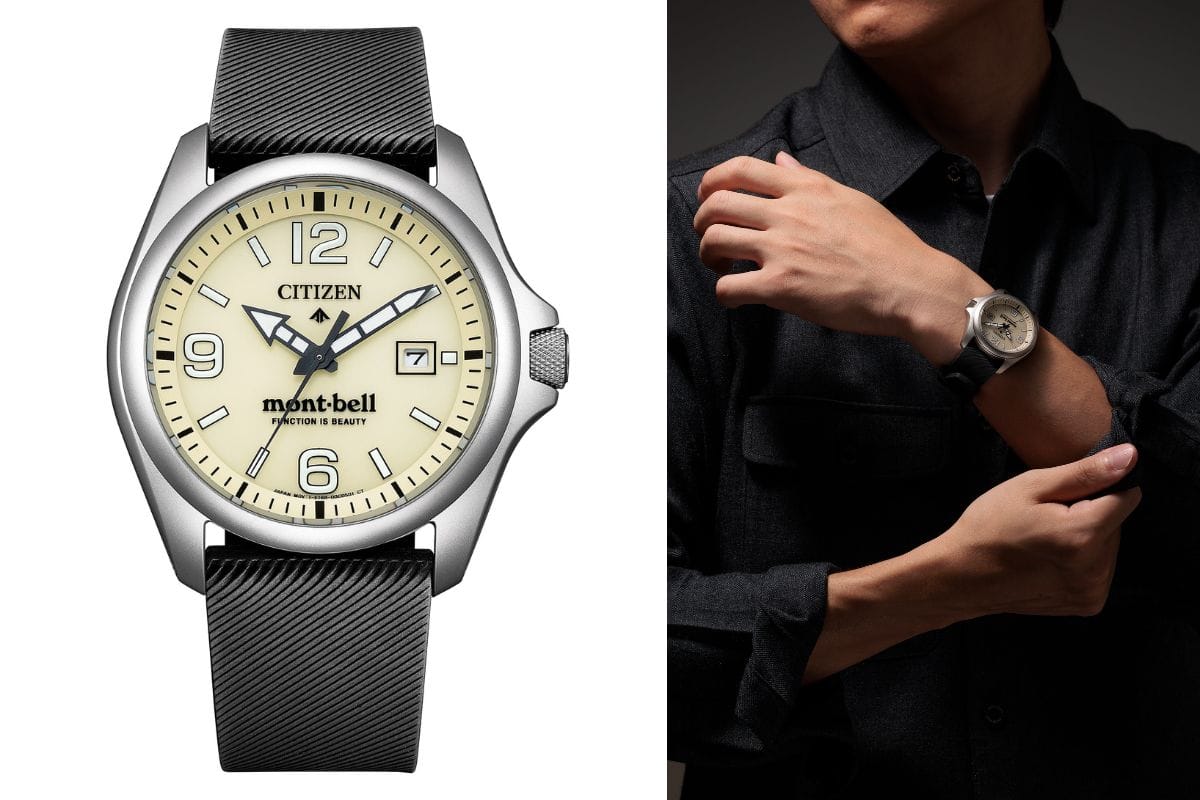 シチズン プロマスター × mont-bell「BN0247-10A」￥71,500／光発電エコ‧ドライブ／40.8㎜径／20気圧防水／限定650本