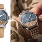 レジダス「A-11 Utah Beach MK2 Bronze Brown」￥93,500／自動巻／38㎜径／パワーリザーブは約41時間／10気圧防水
