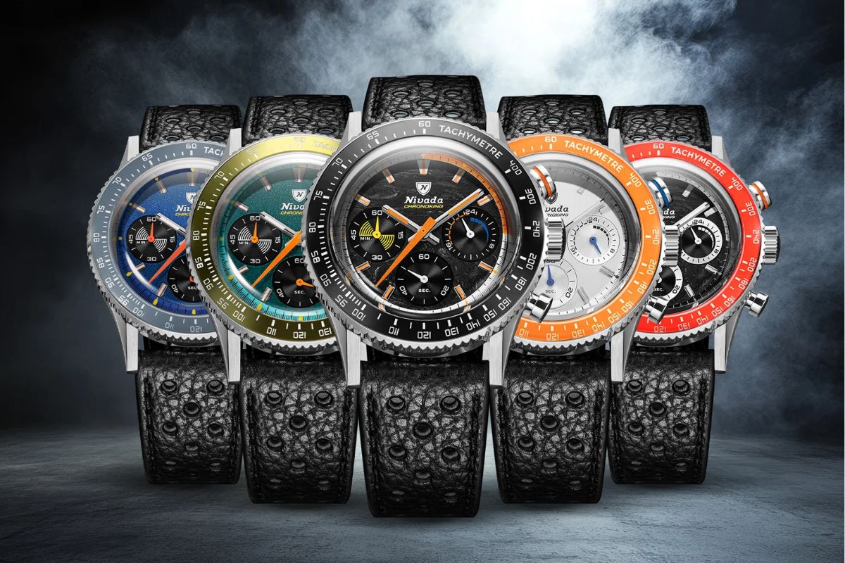 【美品】ニバダ グレンヒェン クロノスポーツ メカクオーツ NivadaGrenchen | Nivada Grenchen / ニバダ グレンヒェン