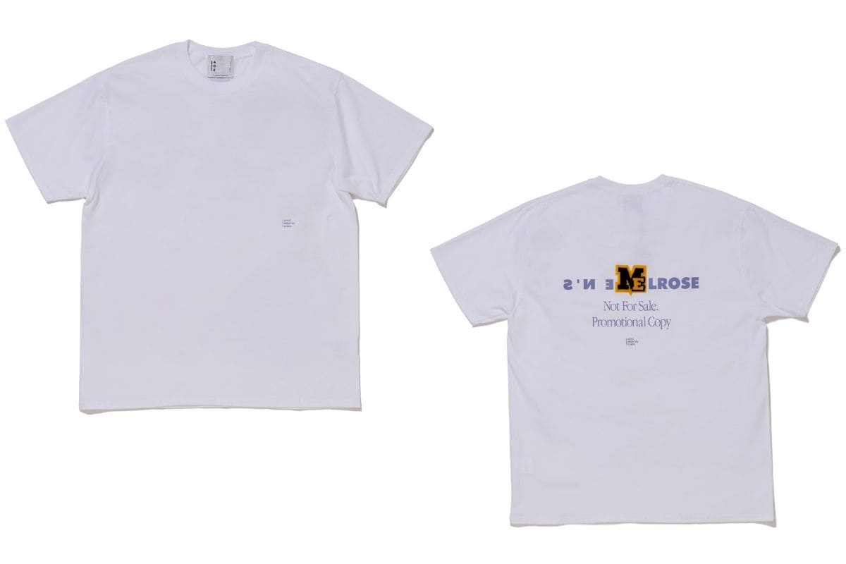 AOR × 1978 MENʼS MELROSE「Tシャツ」¥8,800