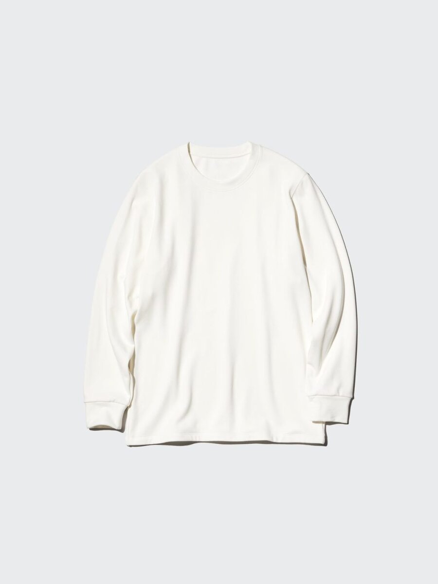 ユニクロ「極暖ヒートテックカシミヤブレンドクルーネックT」￥2,290