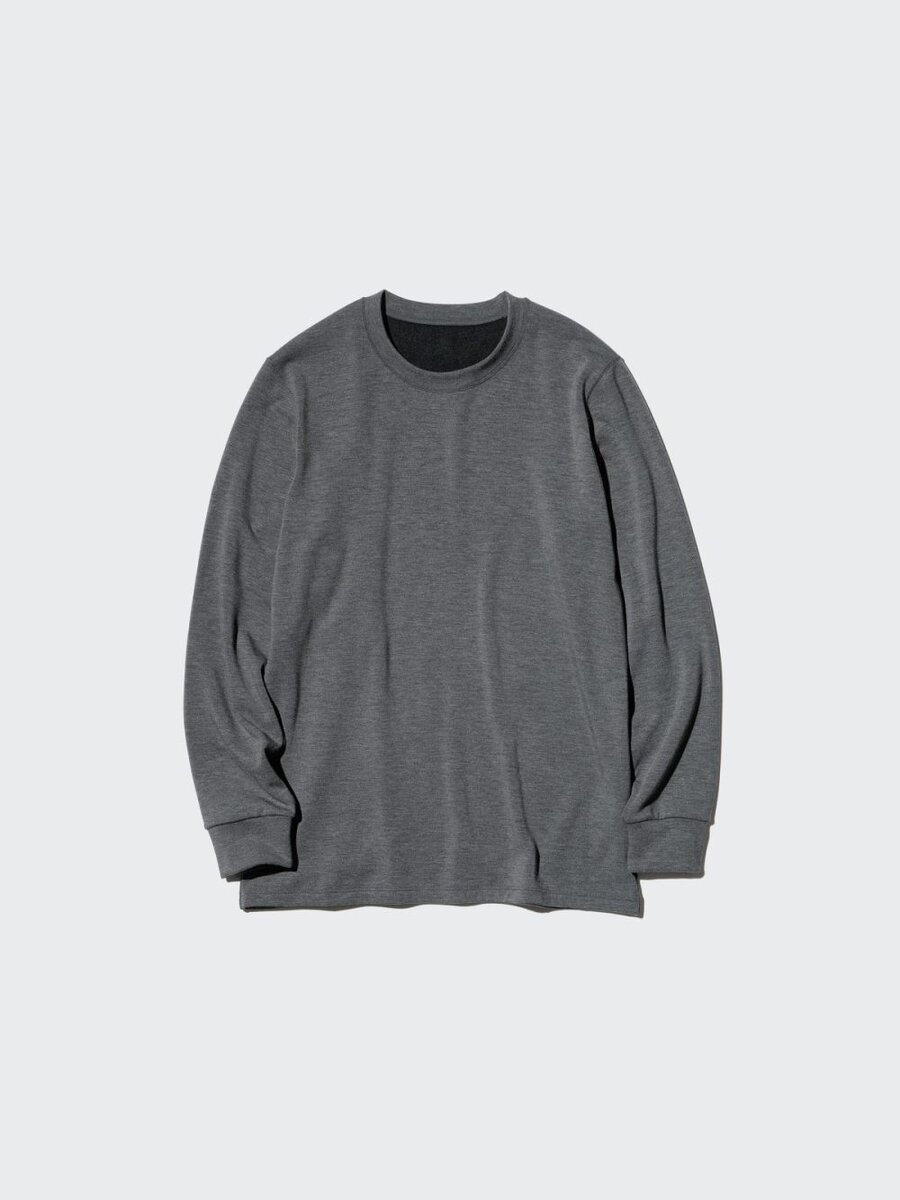 ユニクロ「極暖ヒートテックカシミヤブレンドクルーネックT」￥2,290