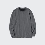 ユニクロ「極暖ヒートテックカシミヤブレンドクルーネックT」￥2,290