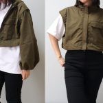 裾を外せばショート丈ジャケットorベスト風に