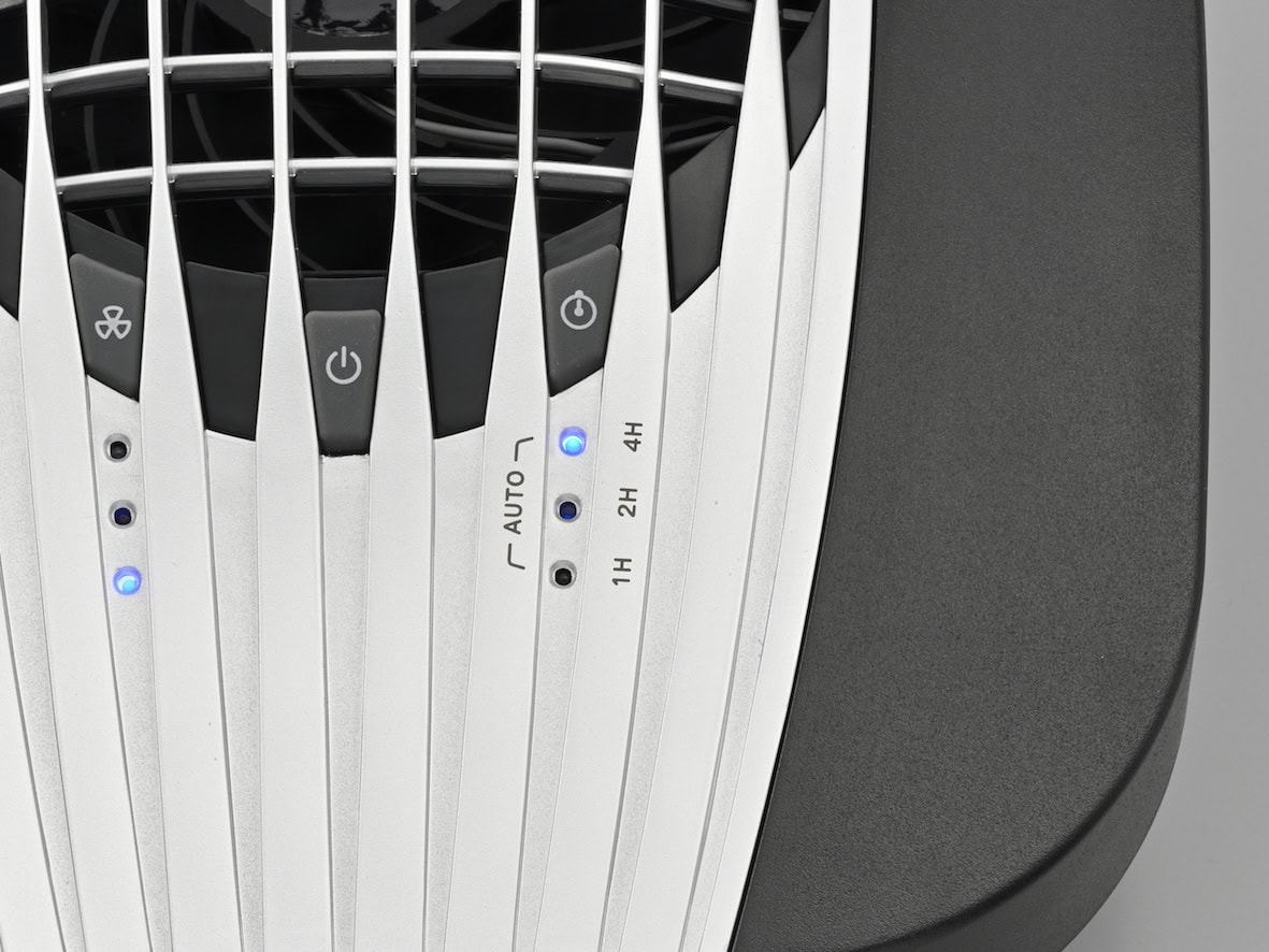 タイマー機能（1時間・2時間・4時間）は3つの設定が可能