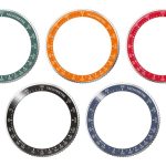 シリーズ最大の特徴は、5種類の交換用ベゼルを付属していること