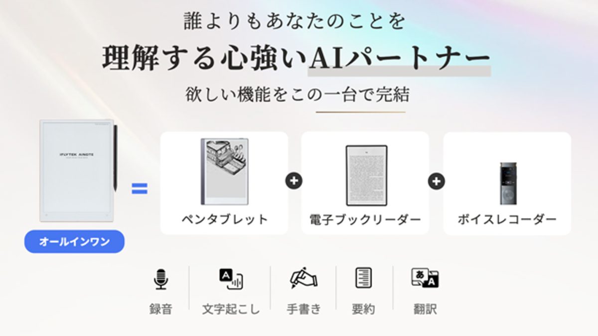 デジタル業界激震のすごいギア】異次元の薄さ4.2ミリにAI、ペンタブ