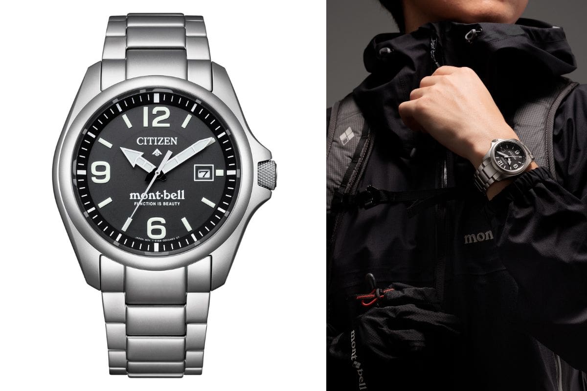 シチズン プロマスター × mont-bell「BN0247-52E」￥82,500／光発電エコ‧ドライブ／40.8㎜径／20気圧防水／限定700本