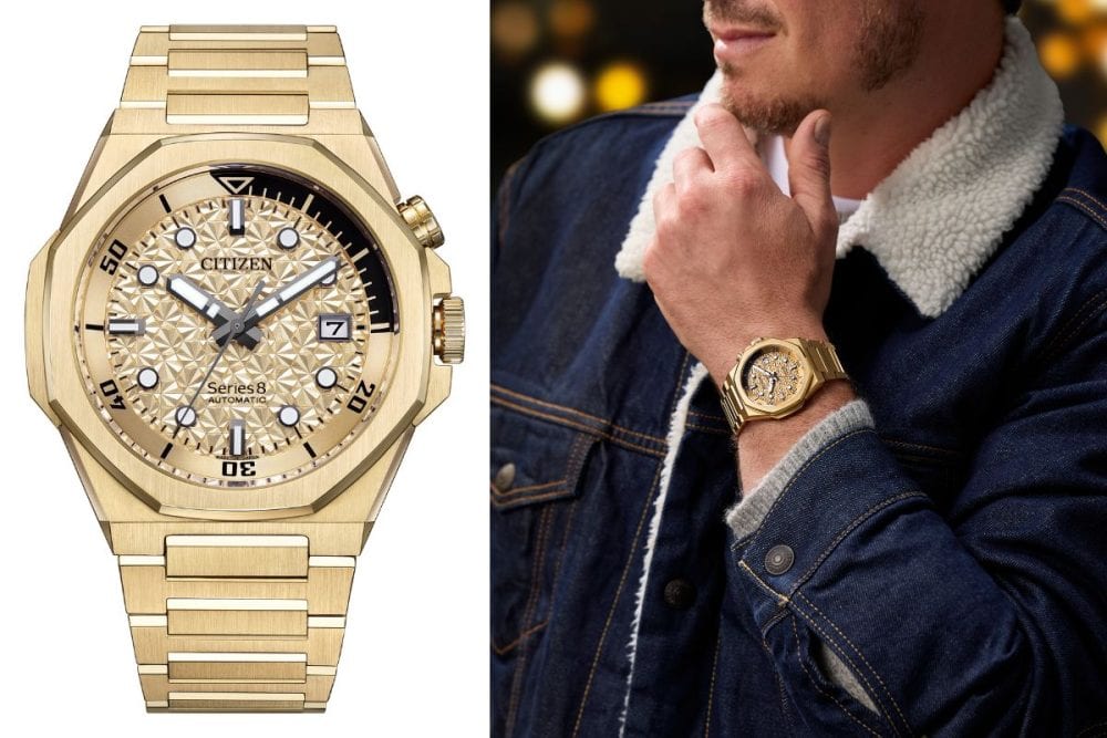 シチズン シリーズエイト「890 Mechanical 限定モデル（NB6062-52P）」￥209,000／⾃動巻＋手巻／42.6㎜径／20気圧防水／パワーリザーブは最長約42時間／世界限定1200本