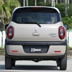 角張ったデザインとなったリアコンビランプやリアスポイラーもワイルド化