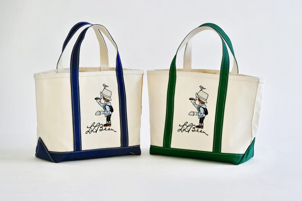 L.L.Bean 「BOAT AND TOTE」×イラストレーター綿谷 寛　Boat and Tote Medium Birdwatcher