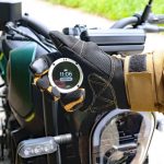 前モデルから質感も高められ、メタリックボディがバイクにマッチ