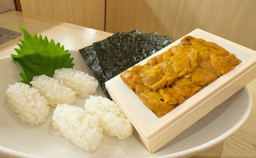 新物板うに手巻きセット(5貫分)