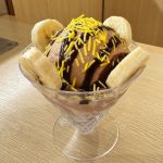 CHIMMYとSHOOKYのチョコバナナパフェ