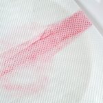キッチンペーパーに色が残った……
