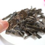 一般的な梅こんぶだけど味が若干濃い