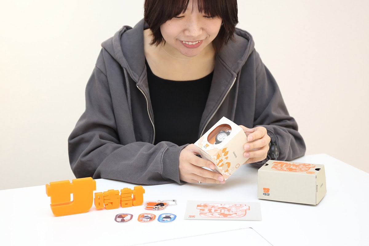 サ時計というブランドそのもののデザインも魅力