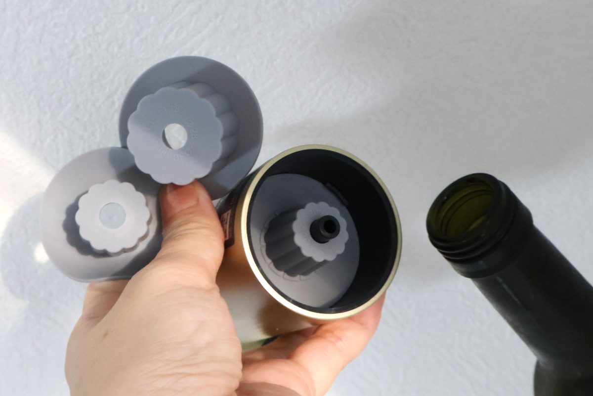 替えのボトルキャップは3種類