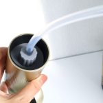 ボトルの高さに合わせてチューブを取り付ける