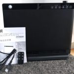 本体、取扱説明書に加えリモコン付き