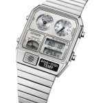 シチズンコレクション レコードレーベル「メタリック アナデジテンプ(JG2101-51H)」¥38,500/クオーツ/32.5㎜/日常生活用防水/限定500本