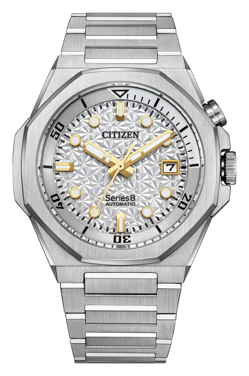 シチズン シリーズエイト「890 Mechanical 限定モデル（NB6060-58H）」￥198,000／⾃動巻＋手巻／42.6㎜径／20気圧防水／パワーリザーブは最長約42時間／世界限定1200本