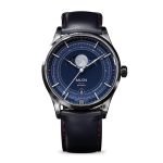 MU:N「オリオン ブルー リミテッドエディション」¥330,000/手巻/38㎜径/パワーリザーブは約41時間/10気圧防水/世界限定200本