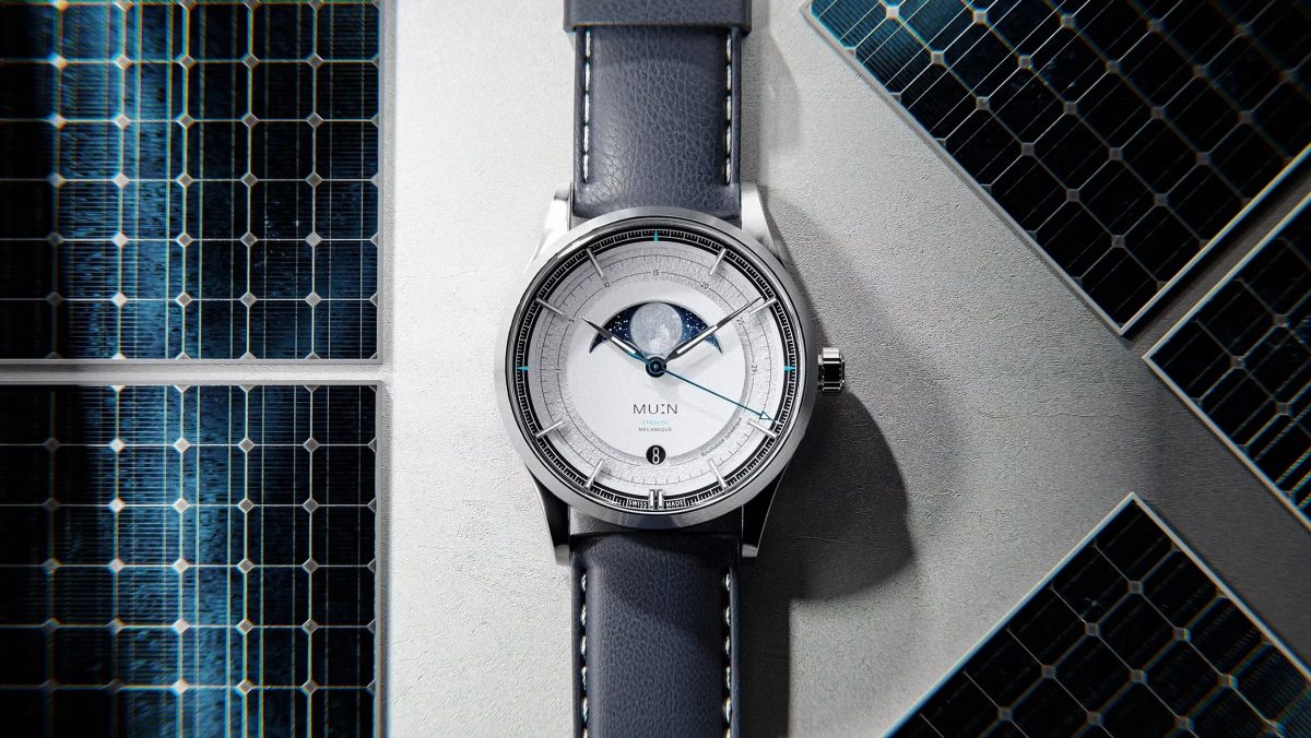 MU:N「オリオン」¥308,000/手巻/38mm径/パワーリザーブは約41時間/10気圧防水