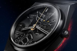【世界限定1975本の注目時計】グレンダイザー誕生50周年コラボ！ティソ「PRX 40㎜」が黄金の秒針と宇宙を感じるフルブラック仕様で登場
