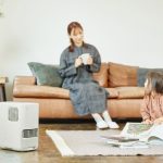 約2.5m先まで届く大風量でしっかりあたため
