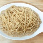 「4種のチーズパスタ」はスープがたっぷりで見るからに濃厚な感じ