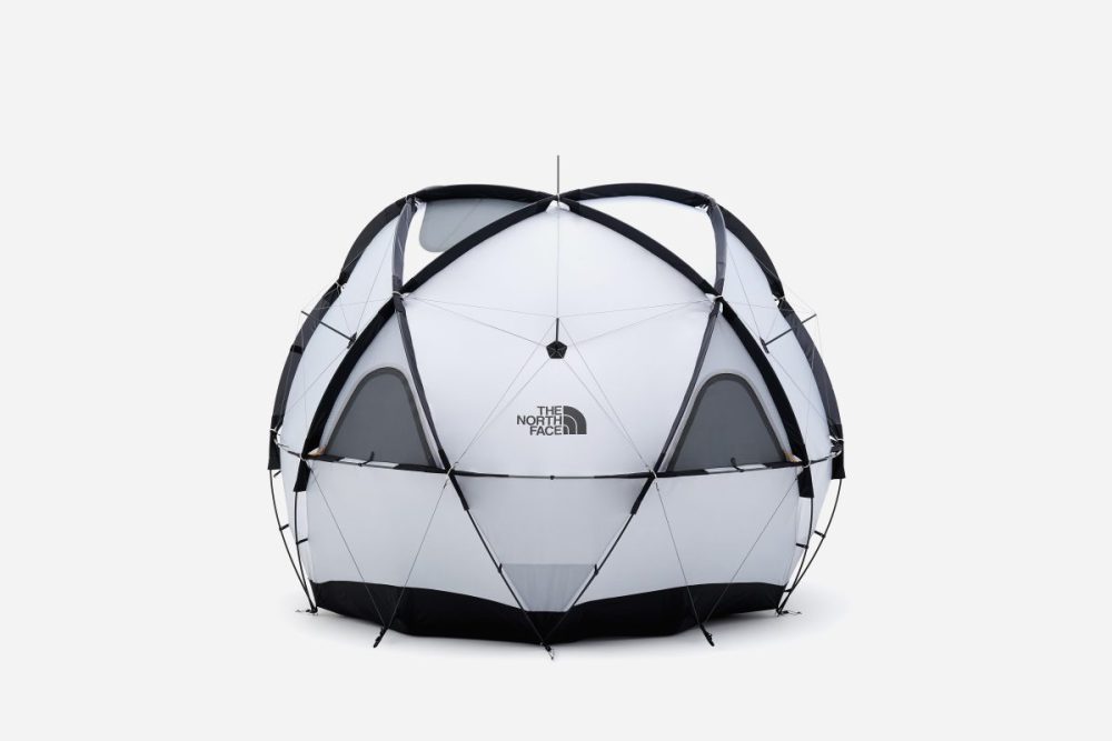 ボディカラーは「ザ・ノース・フェイス」のドーム型テント「Geodome 4」の意匠からインスピレーションを得たという