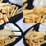 3種のフライドポテト入り！