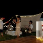 0,000mAhの大容量バッテリーを内蔵しているので、電源のないアウトドアでも設置可能なのです