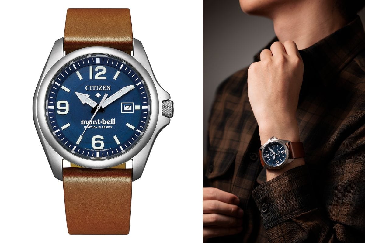シチズン プロマスター × mont-bell「BN0247-01L」￥71,500／光発電エコ‧ドライブ／40.8㎜径／20気圧防水／限定750本
