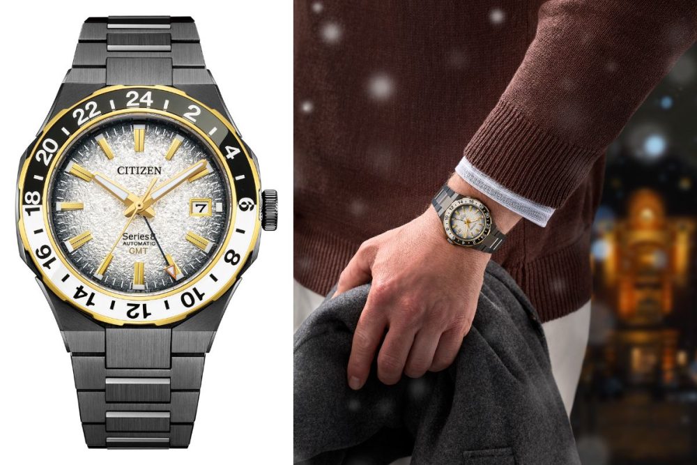 シチズン シリーズエイト「880 Mechanical 限定モデル（NB6035-55H）」￥242,000／⾃動巻＋手巻／41.0㎜径／10気圧防水／パワーリザーブは最長約50時間／世界限定1600本