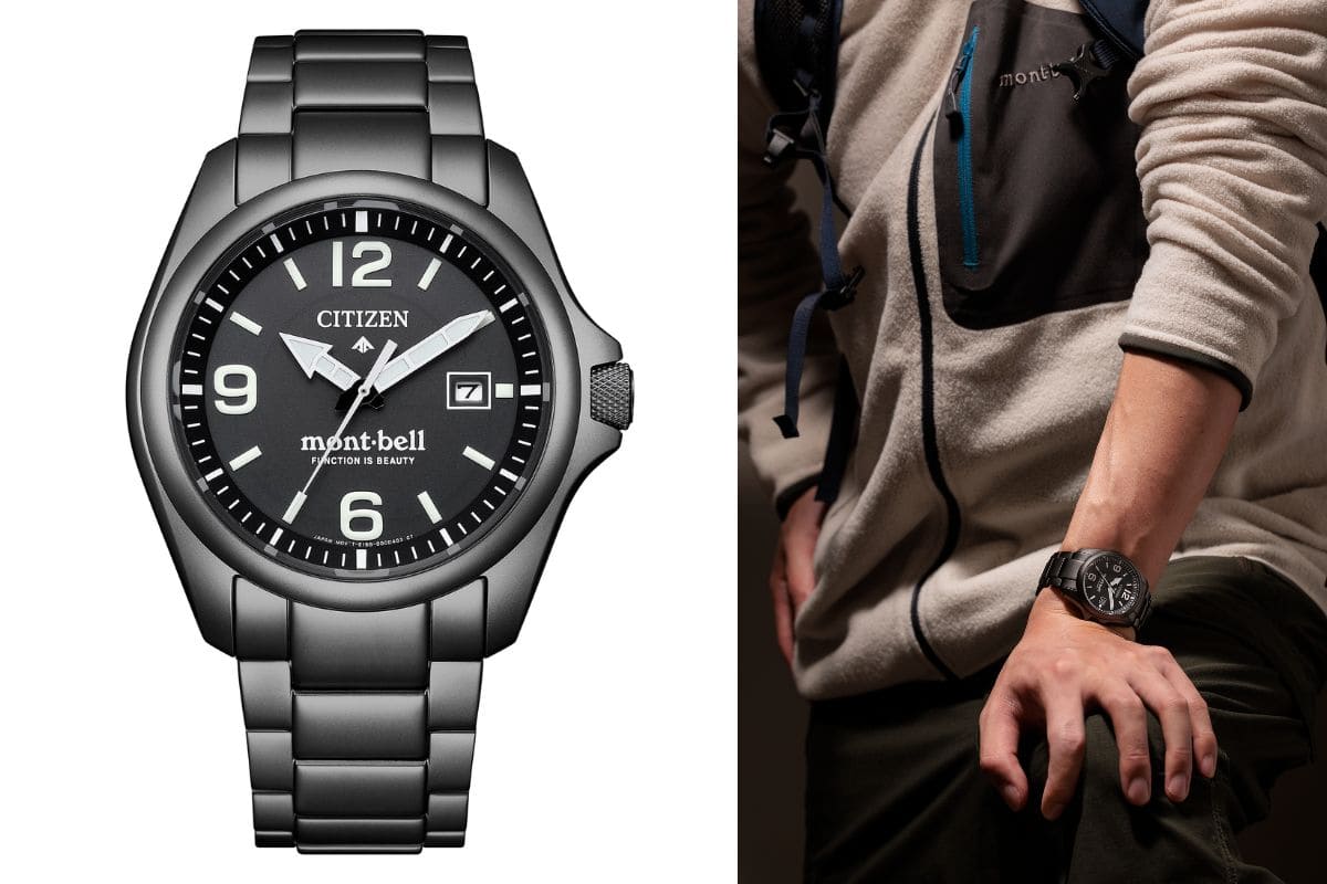 シチズン プロマスター × mont-bell「BN0245-58E」￥99,000／光発電エコ‧ドライブ／40.8㎜径／20気圧防水／限定600本