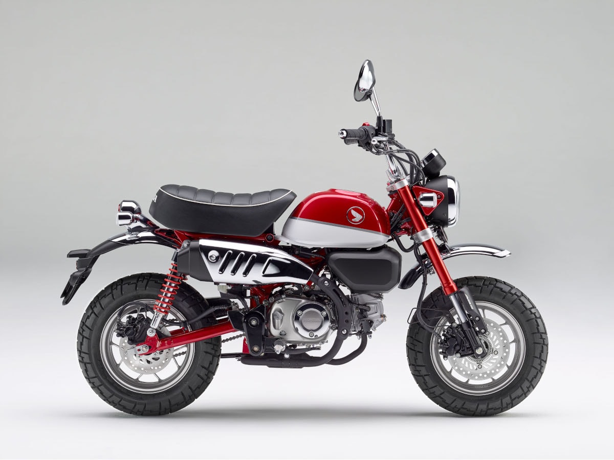 翌2018年に123ccエンジンを換装した「モンキー125」として復活