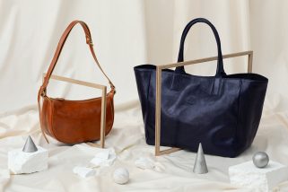 「こなれ感たっぷりのレザーバッグ、革小物…」イル ビゾンテから手染め革の最新コレクションが登場