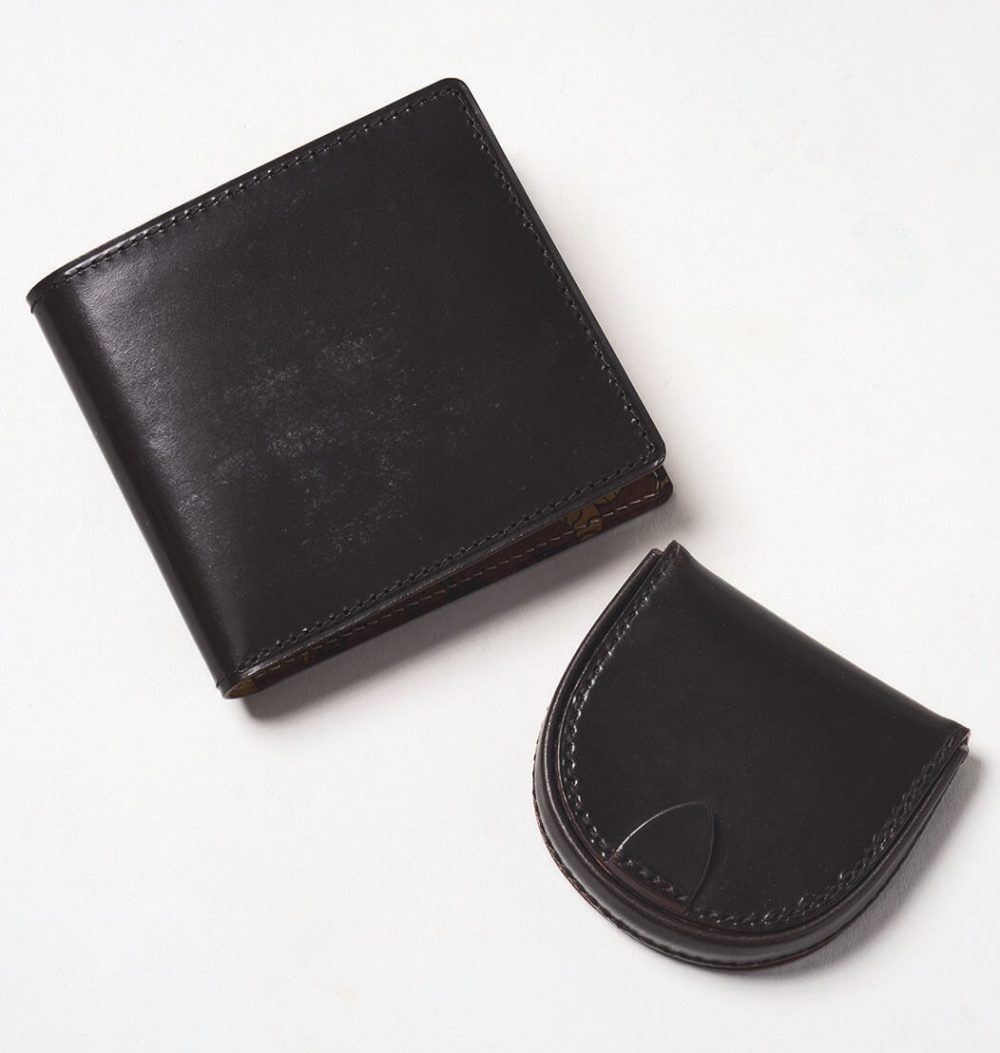 ガンゾ×ドレイクス 純札入れ ￥38,500 馬蹄小銭入れ ￥26,400