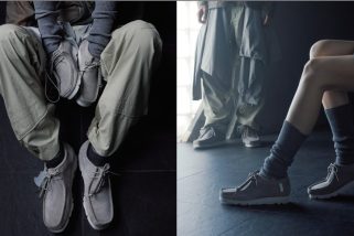 【クラークス×コスツ】待望のコラボモデル第2弾！古代のトーテムと未来的なビジュアルの融合をテーマにしたグレースエードの「ワラビー」に大注目