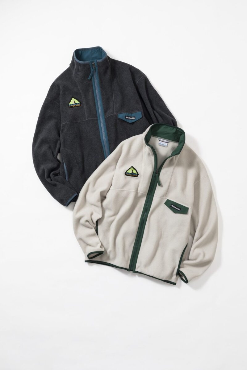 コロンビア「ストームクレストロードジャケット」各￥13,200／2色展開（チャコールヘザー、ダークストーン）